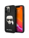 Etui Karl Lagerfeld KLHCP13LSAKHBK Apple iPhone 13 Pro czarny/black hardcase Saffiano Ikonik Karl`s Head