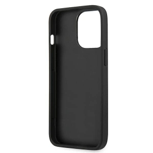 Etui Karl Lagerfeld KLHCP13LSAKHBK Apple iPhone 13 Pro czarny/black hardcase Saffiano Ikonik Karl`s Head