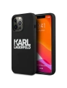 Hurtownia GSM - Etui Karl Lagerfeld KLHCP13LSLKLRBK Apple iPhone 13 Pro Silicone Stack Logo czarny/black - KLD664BLK - {ean13} - Hurt