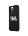 Hurtownia GSM - Etui Karl Lagerfeld KLHCP13LSLKLRBK Apple iPhone 13 Pro Silicone Stack Logo czarny/black - KLD664BLK - {ean13} - Hurt