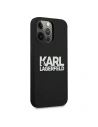 Hurtownia GSM - Etui Karl Lagerfeld KLHCP13LSLKLRBK Apple iPhone 13 Pro Silicone Stack Logo czarny/black - KLD664BLK - {ean13} - Hurt