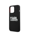Hurtownia GSM - Etui Karl Lagerfeld KLHCP13LSLKLRBK Apple iPhone 13 Pro Silicone Stack Logo czarny/black - KLD664BLK - {ean13} - Hurt
