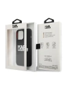Hurtownia GSM - Etui Karl Lagerfeld KLHCP13LSLKLRBK Apple iPhone 13 Pro Silicone Stack Logo czarny/black - KLD664BLK - {ean13} - Hurt
