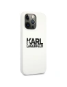 Hurtownia GSM - Etui Karl Lagerfeld KLHCP13LSLKLWH Apple iPhone 13 Pro Silicone Stack Logo biały/white - KLD665WHT - {ean13} - Hurt