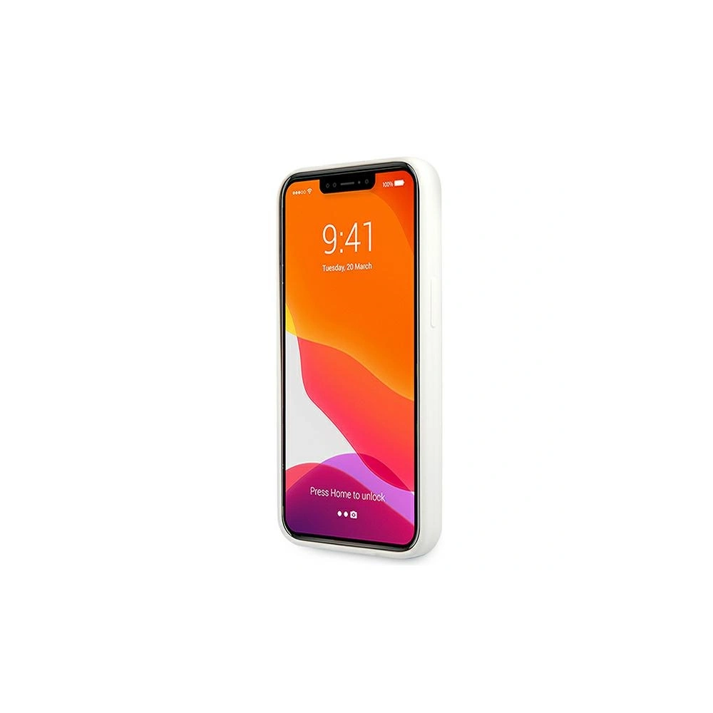Wholesale Karl Lagerfeld KLHCP13LSLKLWH Apple iPhone 13 Pro Silicone Stack Logo white - KLD665WHT - {ean13} - Hurt