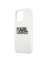 Hurtownia GSM - Etui Karl Lagerfeld KLHCP13LSLKLWH Apple iPhone 13 Pro Silicone Stack Logo biały/white - KLD665WHT - {ean13} - Hurt