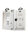Wholesale Karl Lagerfeld KLHCP13LSSKCW Apple iPhone 13 Pro hardcase white Silicone Karl & Choupette - KLD667WHT - {ean13} - Hurt