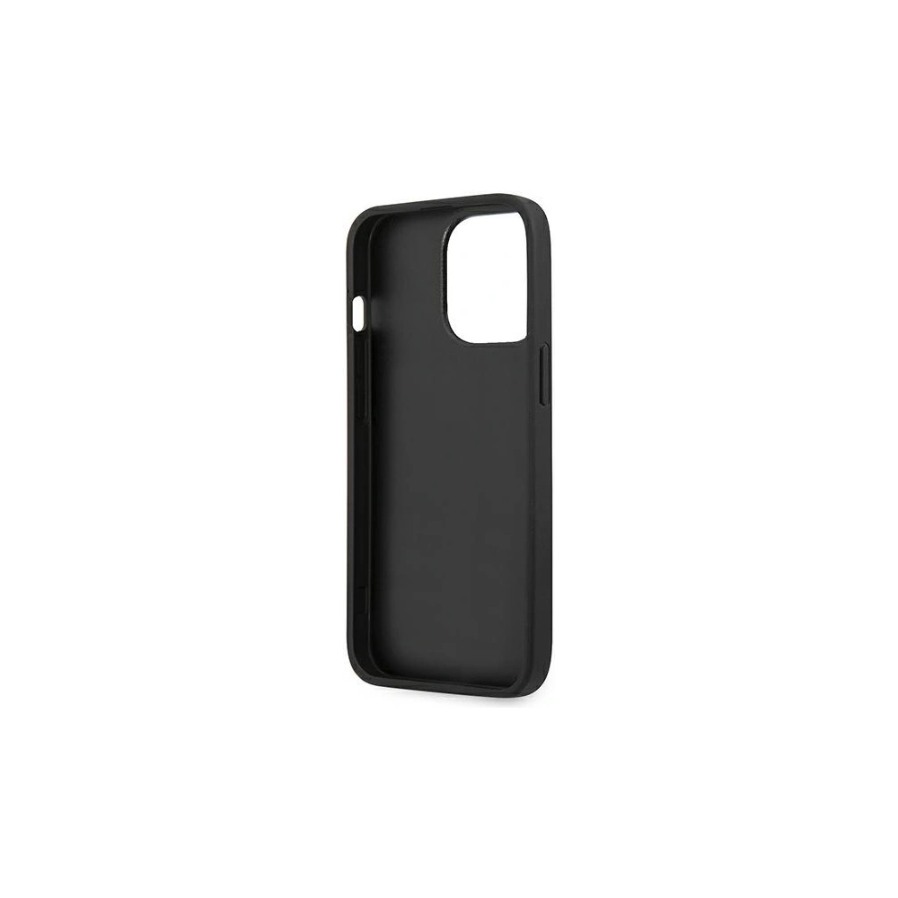 Hurtownia GSM - Etui Guess GUHCP13LPSASBBK Apple iPhone 13 Pro czarny/black Saffiano Strap - GUE1307BLK - {ean13} - Hurt