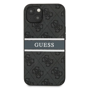 Etui Guess GUHCP13M4GDGR Apple iPhone 13 szary/grey hardcase 4G Stripe