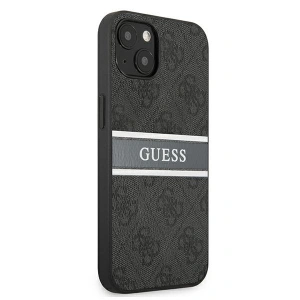 Etui Guess GUHCP13M4GDGR Apple iPhone 13 szary/grey hardcase 4G Stripe