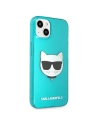 Wholesale Karl Lagerfeld KLHCP13MCHTRB Apple iPhone 13 blue hardcase Glitter Choupette Fluo - KLD668BLU - {ean13} - Hurt