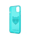 Hurtownia GSM - Etui Karl Lagerfeld KLHCP13MCHTRB Apple iPhone 13 niebieski/blue hardcase Glitter Choupette Fluo - KLD668BLU - {ean13} - Hurt