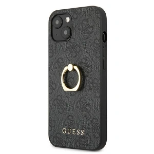 Etui Guess GUHCP13M4GMRGR Apple iPhone 13 szary/grey hardcase 4G with ring stand