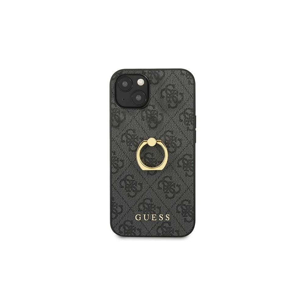 Hurtownia GSM - Etui Guess GUHCP13M4GMRGR Apple iPhone 13 szary/grey hardcase 4G with ring stand - GUE1311GRY - {ean13} - Hurt