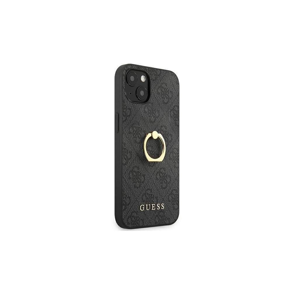 Hurtownia GSM - Etui Guess GUHCP13M4GMRGR Apple iPhone 13 szary/grey hardcase 4G with ring stand - GUE1311GRY - {ean13} - Hurt