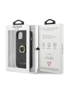 Wholesale Guess GUHCP13M4GMRGR Apple iPhone 13 grey hardcase 4G with ring stand - GUE1311GRY - {ean13} - Hurt