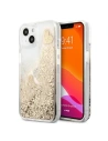 Etui Guess GUHCP13MGLHFLGO Apple iPhone 13 gold/złoty hardcase Glitter Charms