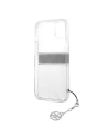 Hurtownia GSM - Etui Guess GUHCP13MKB4GGR Apple iPhone 13 Transparent hardcase 4G Grey Strap Charm - GUE1314CL - {ean13} - Hurt