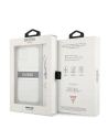 Wholesale Guess GUHCP13MKB4GGR Apple iPhone 13 Transparent hardcase 4G Grey Strap Charm - GUE1314CL - {ean13} - Hurt