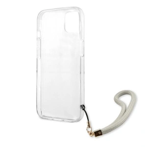 Etui Guess GUHCP13MKMABGR Apple iPhone 13 szary/grey hardcase Marble Strap Collection