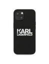 Hurtownia GSM - Etui Karl Lagerfeld KLHCP13MSLKLRBK Apple iPhone 13 Silicone Stack Logo czarny/black - KLD675BLK - {ean13} - Hurt