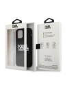 Hurtownia GSM - Etui Karl Lagerfeld KLHCP13MSLKLRBK Apple iPhone 13 Silicone Stack Logo czarny/black - KLD675BLK - {ean13} - Hurt