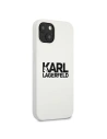 Hurtownia GSM - Etui Karl Lagerfeld KLHCP13MSLKLWH Apple iPhone 13 Silicone Stack Logo biały/white - KLD676WHT - {ean13} - Hurt