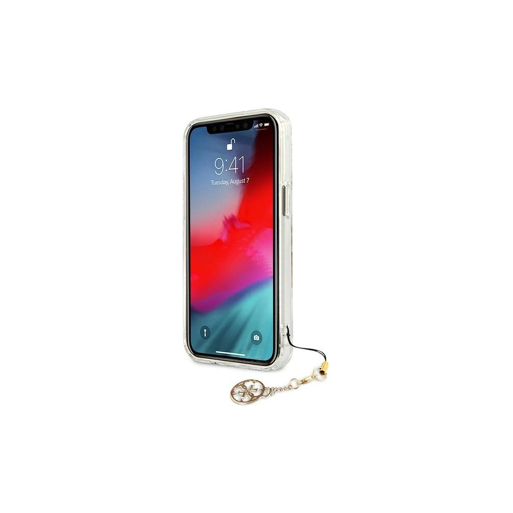 Hurtownia GSM - Etui Guess GUHCP13MKS4GGO Apple iPhone 13 Transparent hardcase 4G Gold Charms Collection - GUE1316CL - {ean13} - Hurt