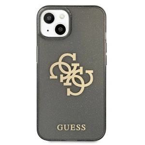 Etui Guess GUHCP13MPCUGL4GBK Apple iPhone 13 czarny/black hard case Glitter 4G Big Logo