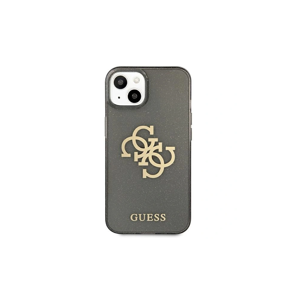Hurtownia GSM - Etui Guess GUHCP13MPCUGL4GBK Apple iPhone 13 czarny/black hard case Glitter 4G Big Logo - GUE1317BLK - {ean13} - Hurt