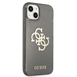 Etui Guess GUHCP13MPCUGL4GBK Apple iPhone 13 czarny/black hard case Glitter 4G Big Logo