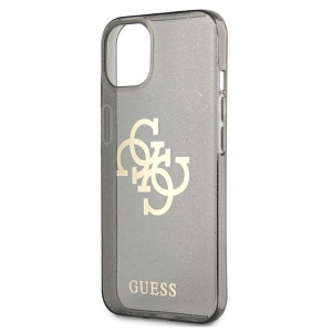 Etui Guess GUHCP13MPCUGL4GBK Apple iPhone 13 czarny/black hard case Glitter 4G Big Logo