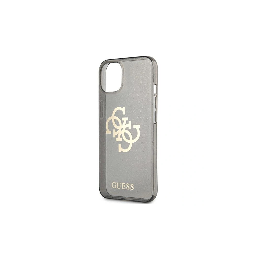 Hurtownia GSM - Etui Guess GUHCP13MPCUGL4GBK Apple iPhone 13 czarny/black hard case Glitter 4G Big Logo - GUE1317BLK - {ean13} - Hurt