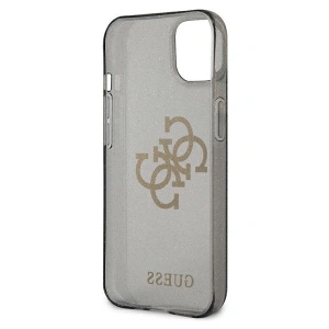 Etui Guess GUHCP13MPCUGL4GBK Apple iPhone 13 czarny/black hard case Glitter 4G Big Logo