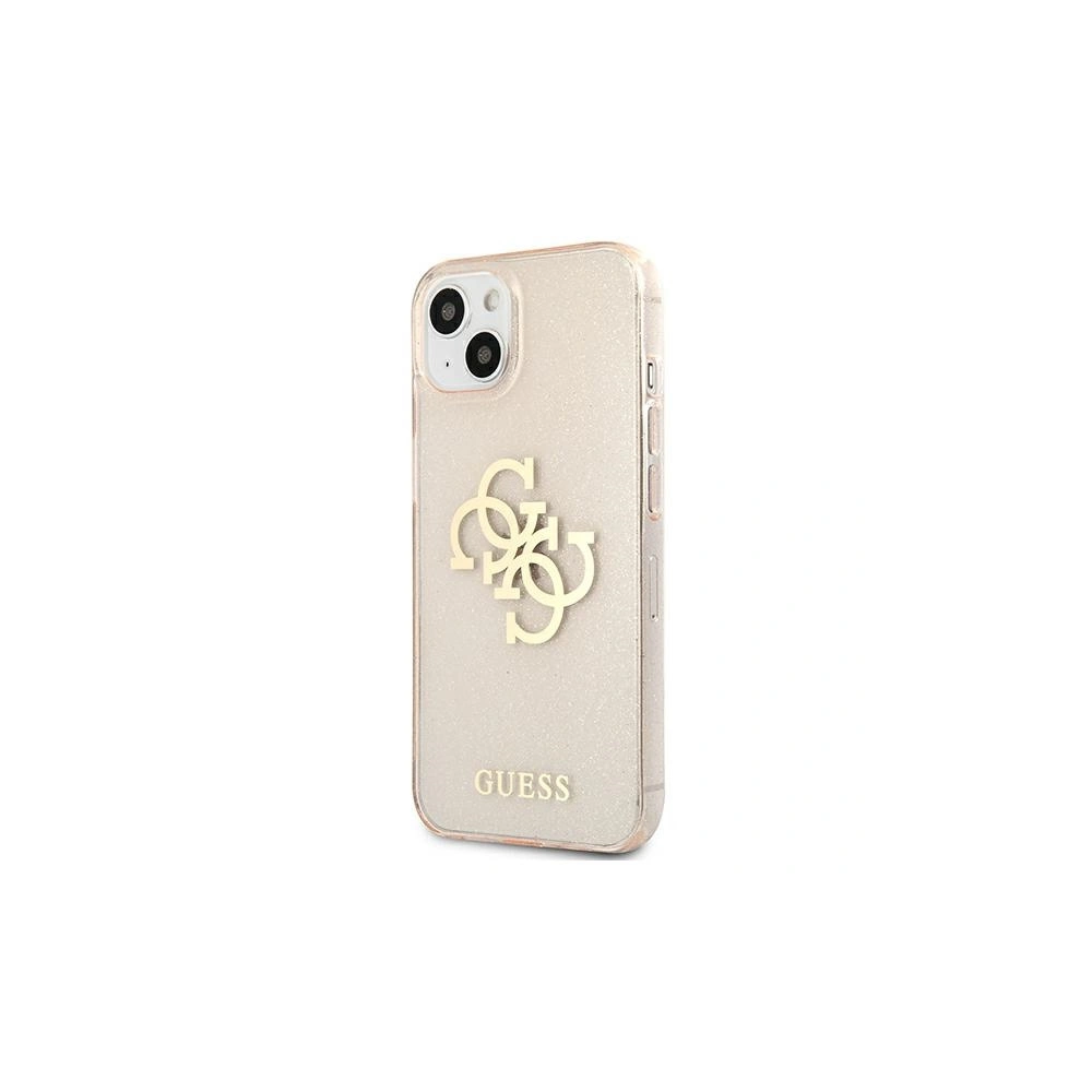 Hurtownia GSM - Etui Guess GUHCP13MPCUGL4GGO Apple iPhone 13 złoty/gold hard case Glitter 4G Big Logo - GUE1318GLD - {ean13} - Hurt