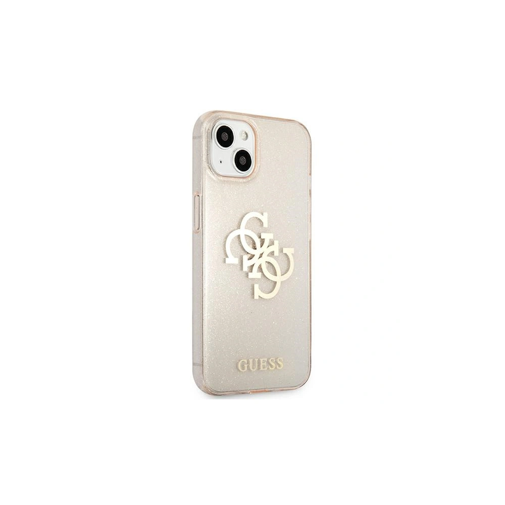 Hurtownia GSM - Etui Guess GUHCP13MPCUGL4GGO Apple iPhone 13 złoty/gold hard case Glitter 4G Big Logo - GUE1318GLD - {ean13} - Hurt