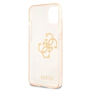 Etui Guess GUHCP13MPCUGL4GGO Apple iPhone 13 złoty/gold hard case Glitter 4G Big Logo