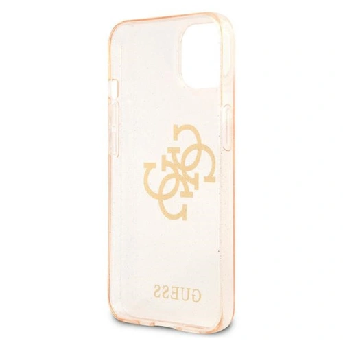 Etui Guess GUHCP13MPCUGL4GGO Apple iPhone 13 złoty/gold hard case Glitter 4G Big Logo