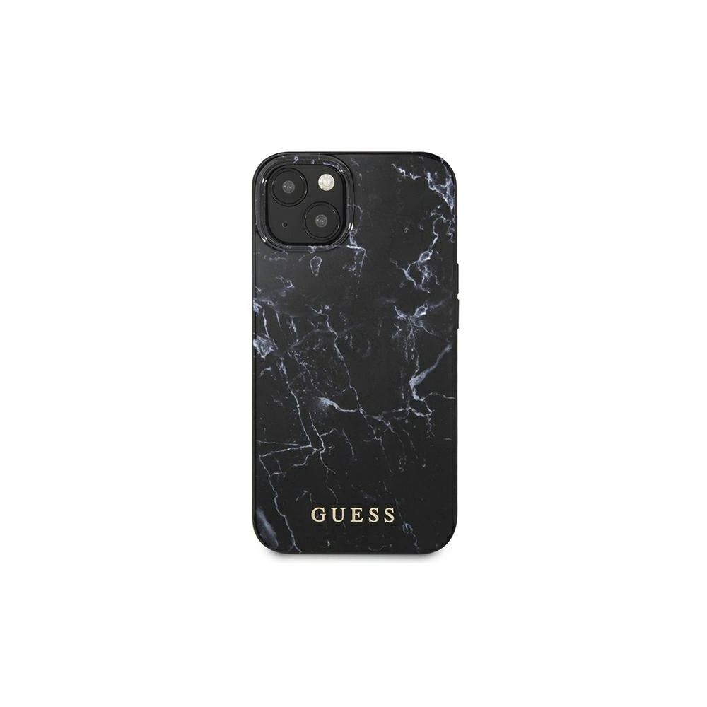 Hurtownia GSM - Etui Guess GUHCP13MPCUMABK Apple iPhone 13 czarny/black hardcase Marble - GUE1319BLK - {ean13} - Hurt