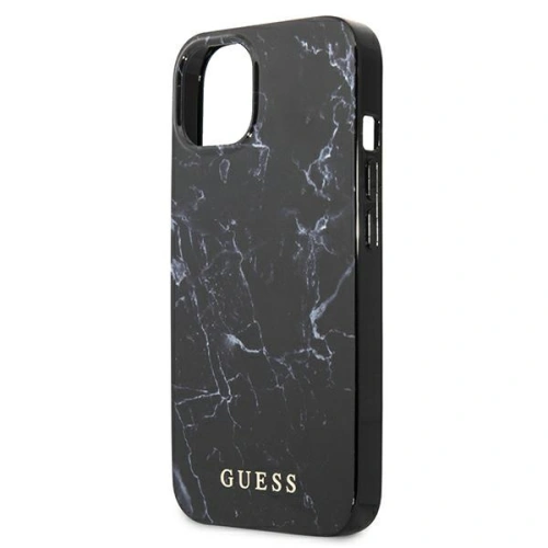 Etui Guess GUHCP13MPCUMABK Apple iPhone 13 czarny/black hardcase Marble