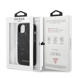 Etui Guess GUHCP13MPCUMABK Apple iPhone 13 czarny/black hardcase Marble