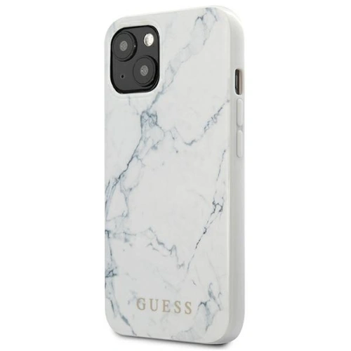 Etui Guess GUHCP13MPCUMAWH Apple iPhone 13 biały/white hardcase Marble