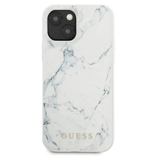 Etui Guess GUHCP13MPCUMAWH Apple iPhone 13 biały/white hardcase Marble