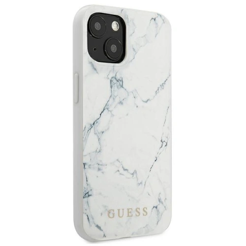 Etui Guess GUHCP13MPCUMAWH Apple iPhone 13 biały/white hardcase Marble