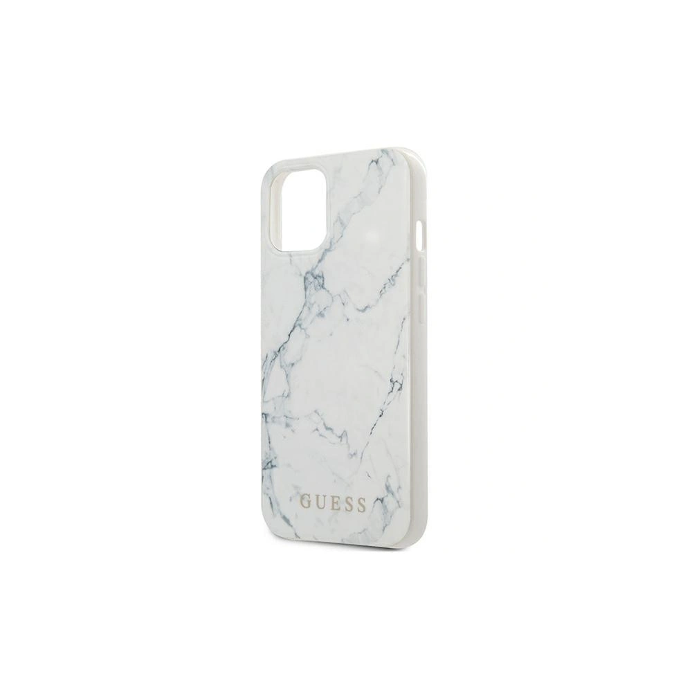 Hurtownia GSM - Etui Guess GUHCP13MPCUMAWH Apple iPhone 13 bílý/white hardcase Marble - GUE1320WHT - {ean13} - Hurt
