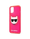 Hurtownia GSM - Etui Karl Lagerfeld KLHCP13SCHTRP Apple iPhone 13 mini růžový/pink hardcase Glitter Choupette Fluo - KLD681PNK - {ean13} - Hurt