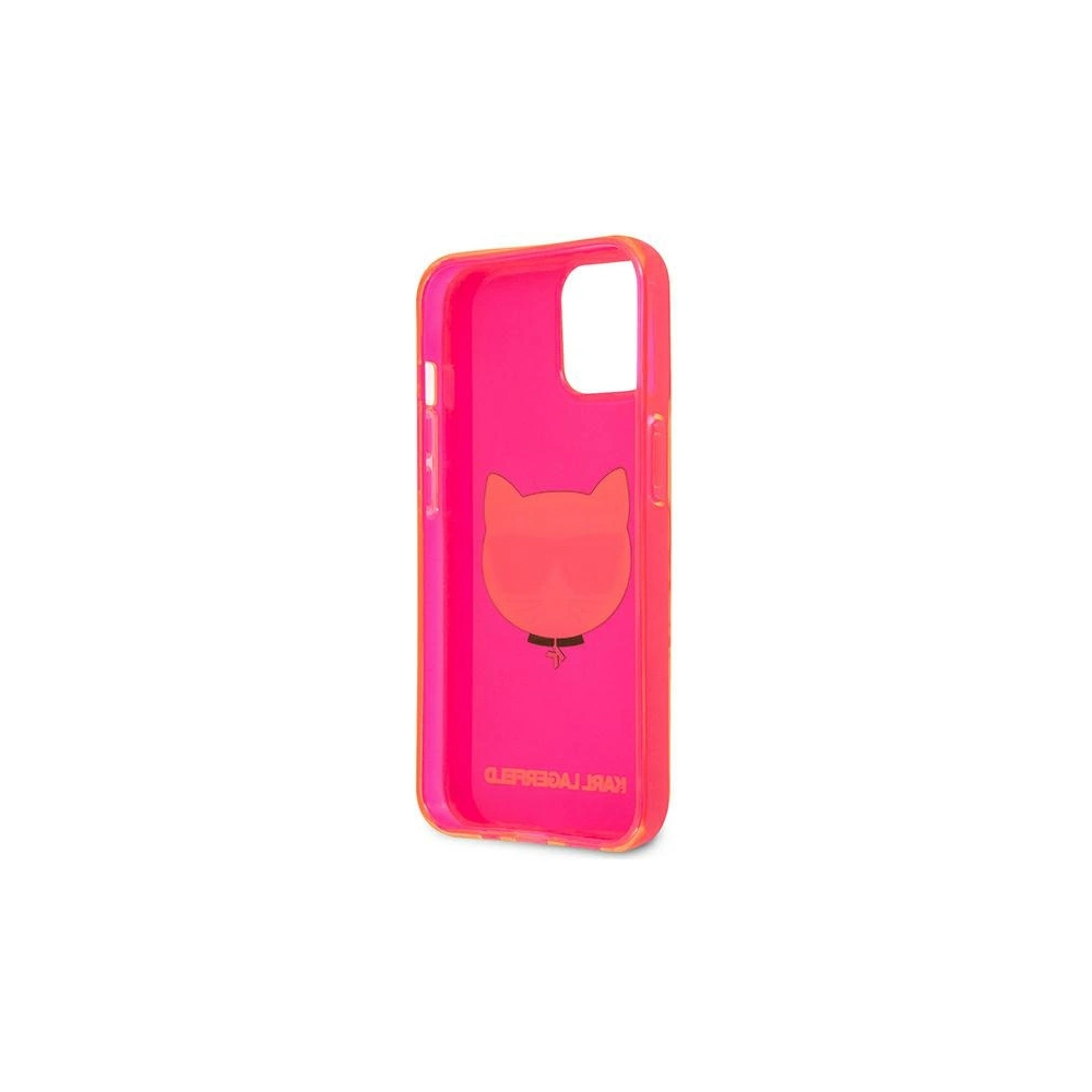 Hurtownia GSM - Etui Karl Lagerfeld KLHCP13SCHTRP Apple iPhone 13 mini růžový/pink hardcase Glitter Choupette Fluo - KLD681PNK - {ean13} - Hurt