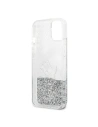 Hurtownia GSM - Etui Karl Lagerfeld KLHCP13SGCFS Apple iPhone 13 mini srebrny/silver hardcase Liquid Glitter Choupette Fun - KLD682SLV - {ean13} - Hurt