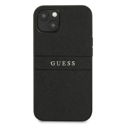 Etui Guess GUHCP13MPSASBBK Apple iPhone 13 czarny/black Saffiano Strap