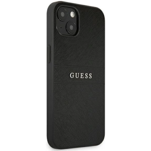 Etui Guess GUHCP13MPSASBBK Apple iPhone 13 czarny/black Saffiano Strap